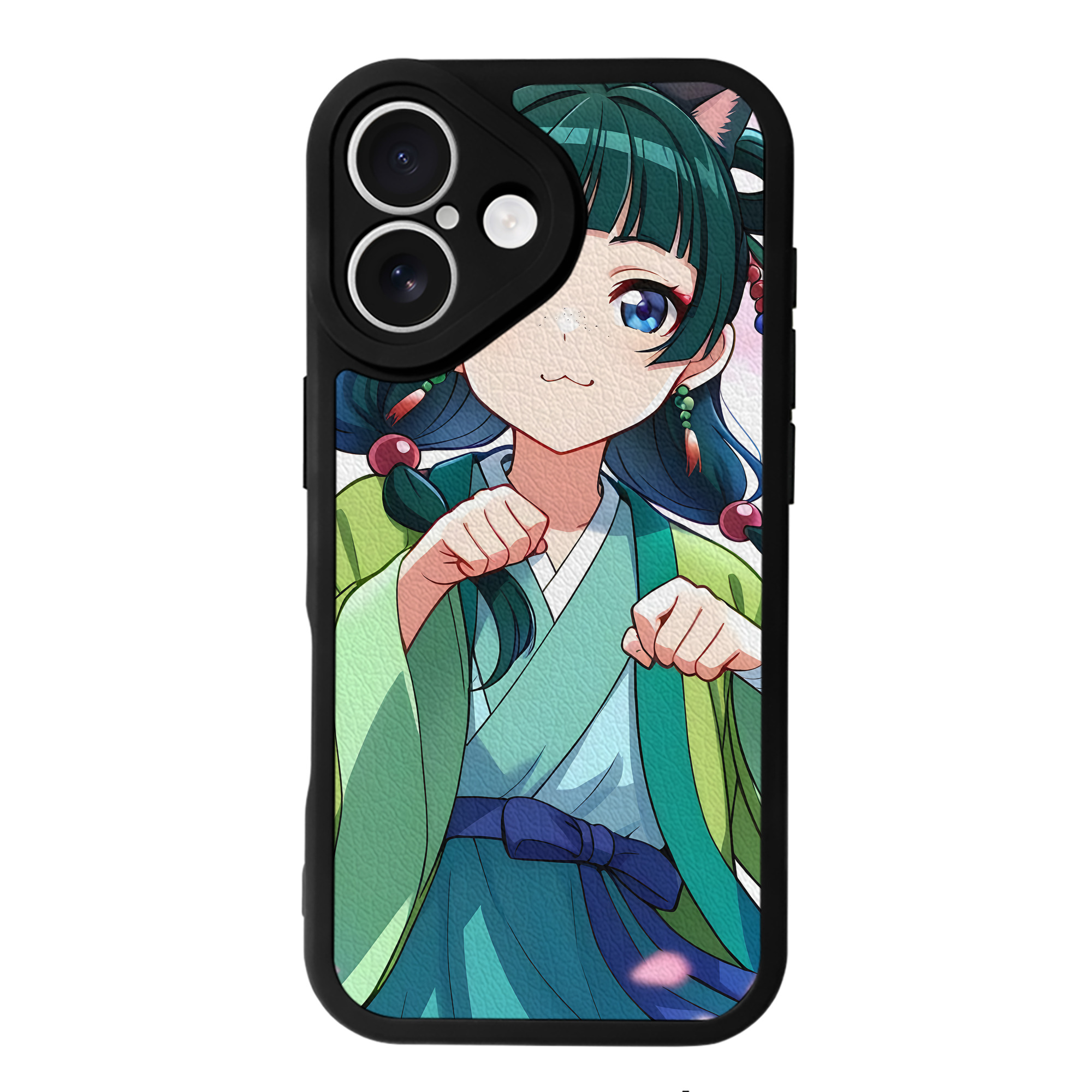 （画像用） 薬屋のひとりごと The Apothecary Diaries 【iPhone 16シリーズ対応】シリコンスマホケース（レザー調） 材質：シリコン